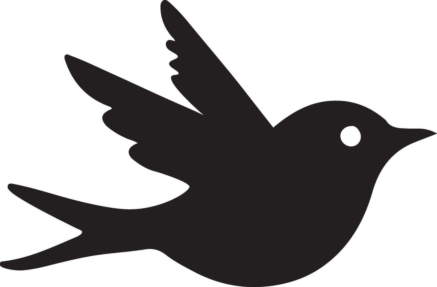 Bird Silhouette art Design vector