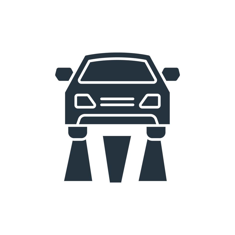 cars icons symbol elements for infographic web vector