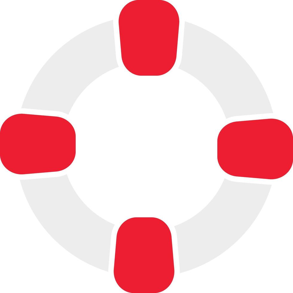 Swimming Ring, Pool Tube Icon vector