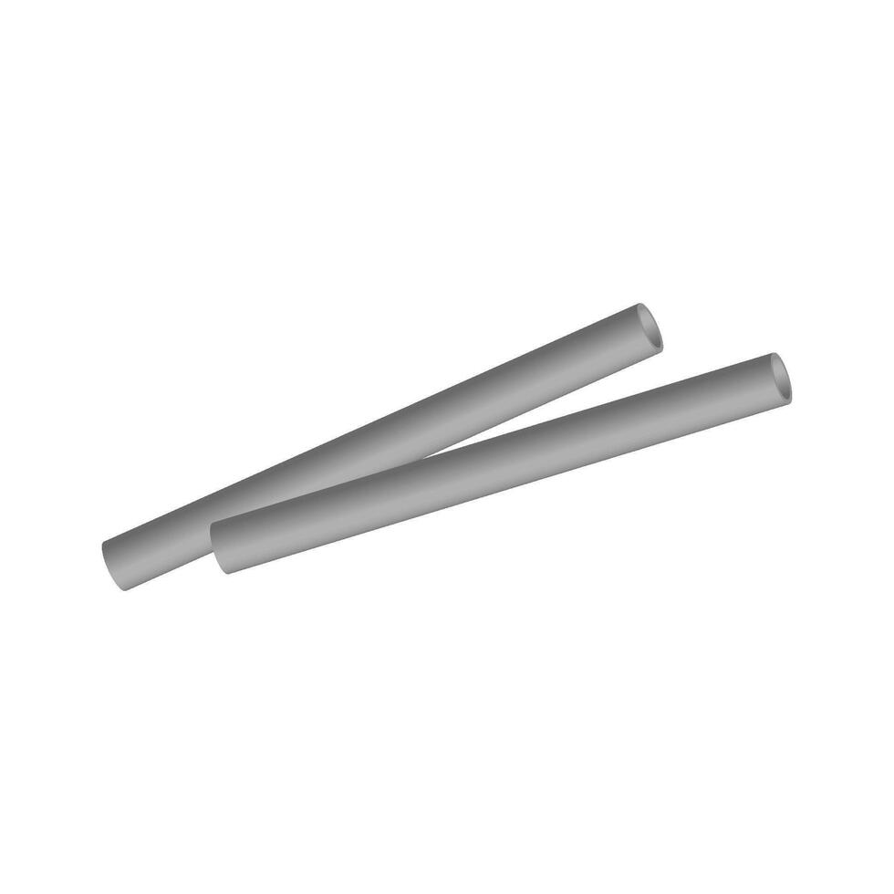 pipe icon 3d vector