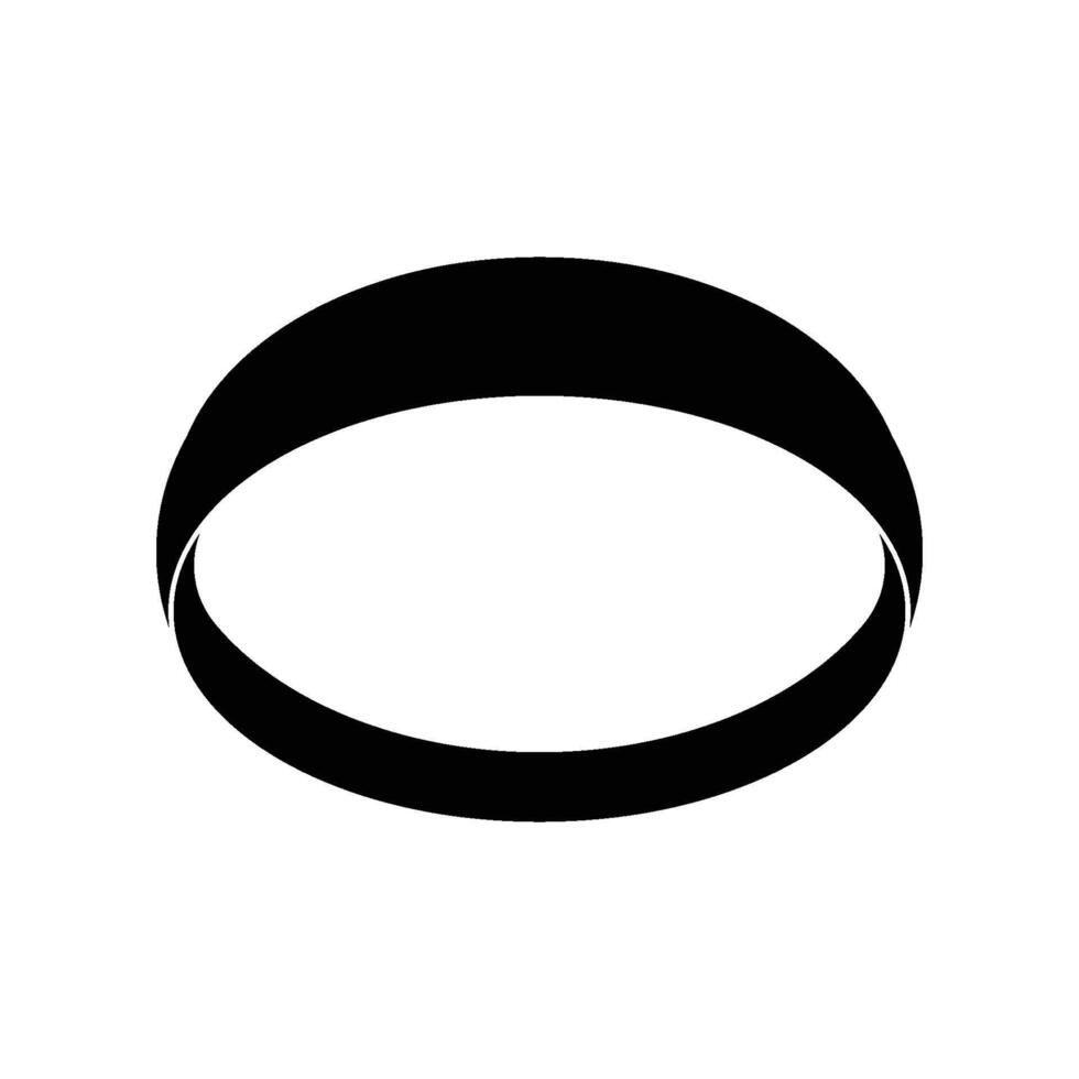 ring icon simple vector