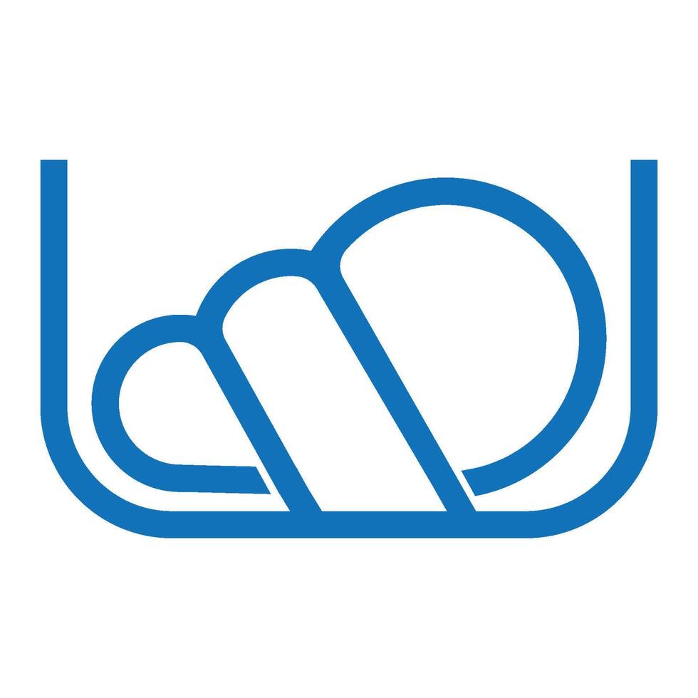 technology cloud icon illustration design vector