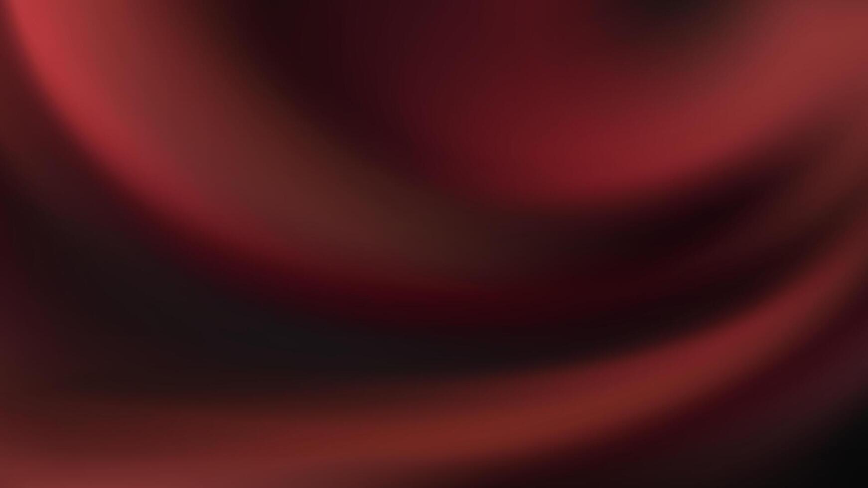 Abstract Red Gradient Background, Swirling Dark Crimson Hues vector