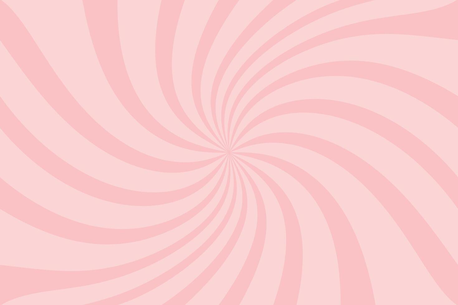 Pink swirl background. Candy background. Sunburst background. Background with rays. Sunbeam. vector
