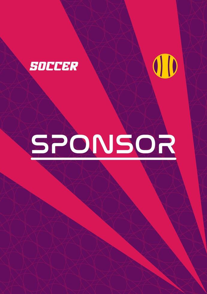 jersey template minimalist fo soccer uniform vector