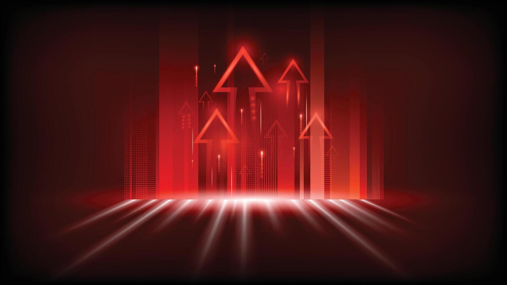 Abstract red speed background gradient design with geometric composition.Futuristic minimal vector