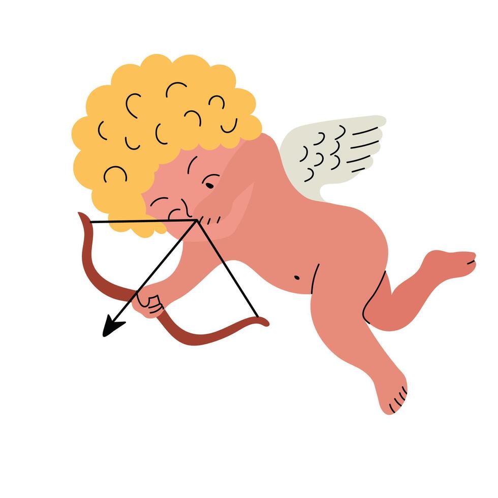 Cupid icon clipart avatar logotype isolated illustration vector