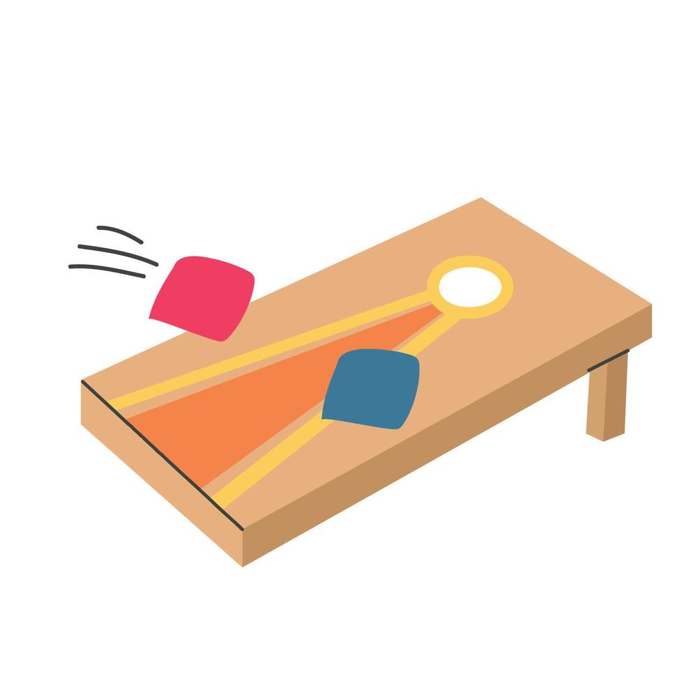 Cornhole icon clipart avatar logotype isolated illustration vector