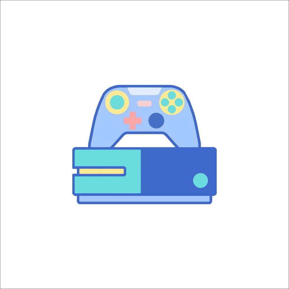 Xbox one x and xbox one s controller icon vector