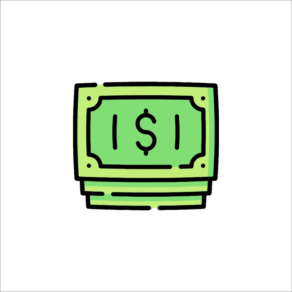 Money icon illustration vector