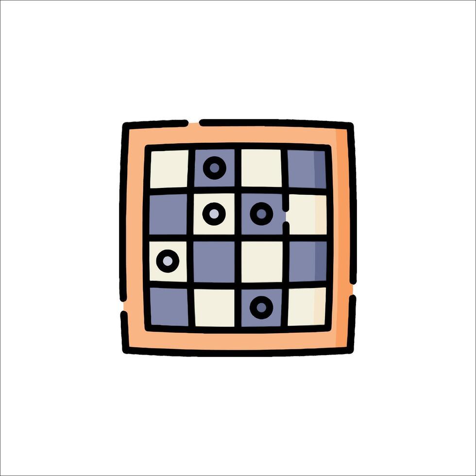 A square with a square and a square in it vector