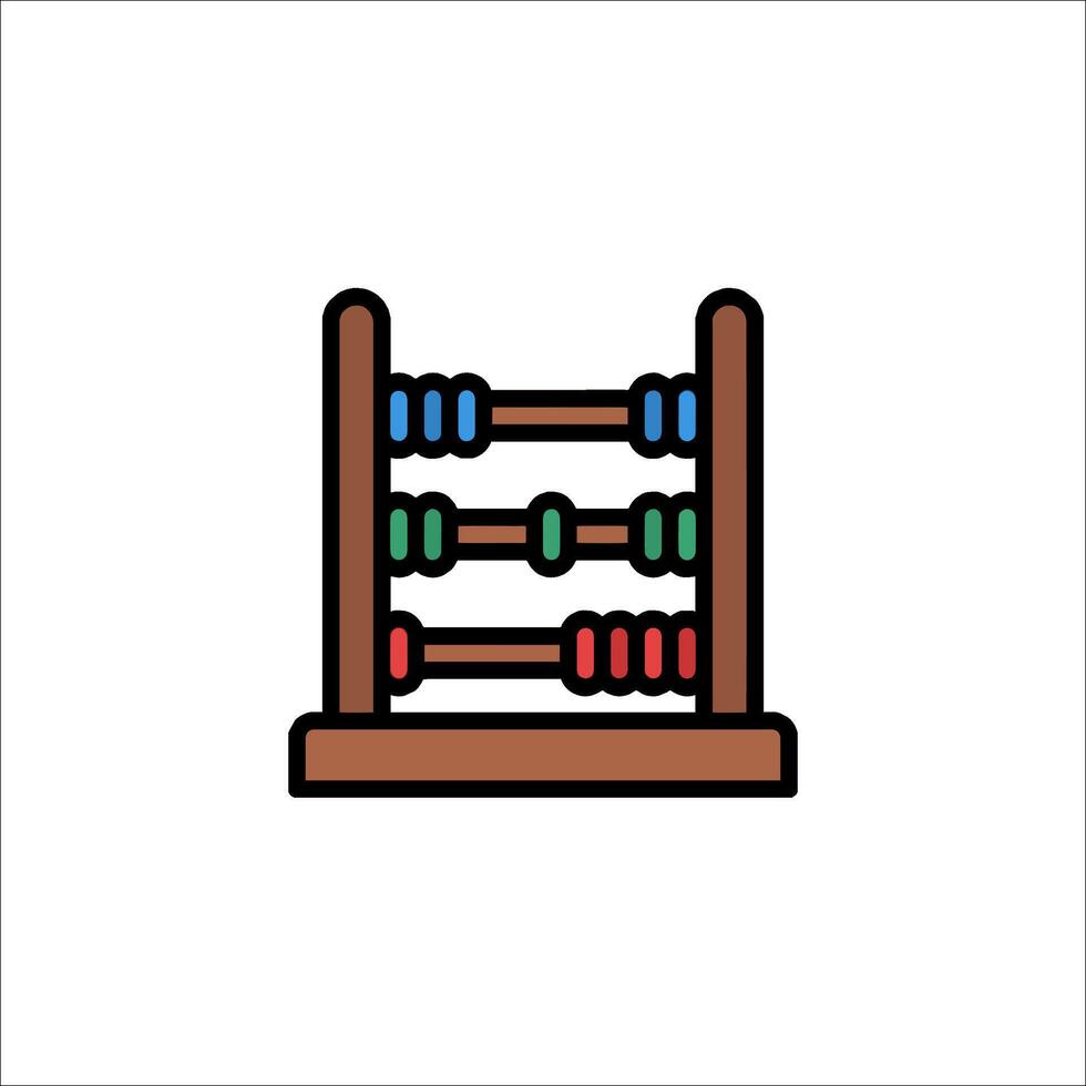 Abacus icon illustration vector