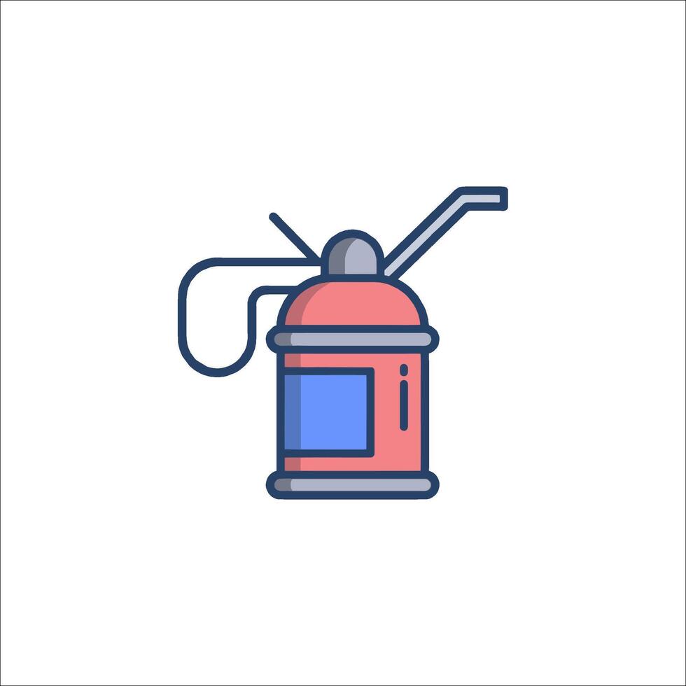 A can of spray paint icon on a white background vector