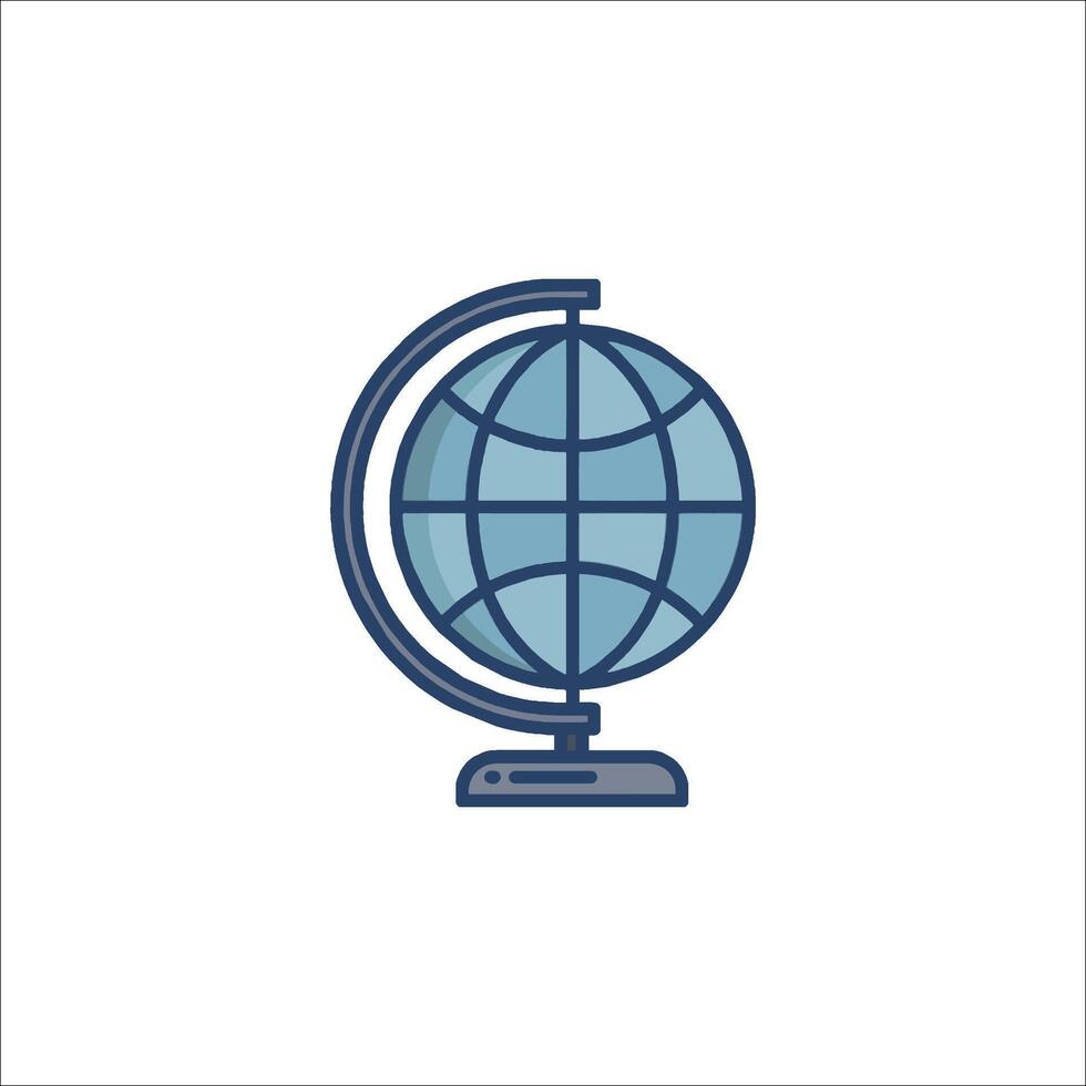 Globe icon illustration vector