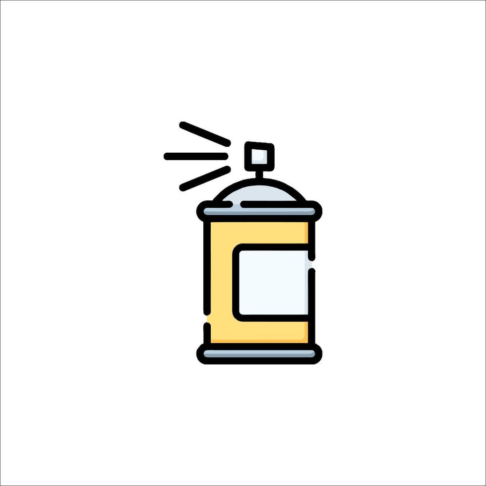 Spray can icon illustration vector