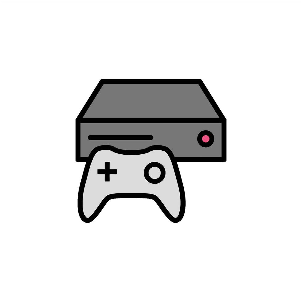 game console icon illustration vector