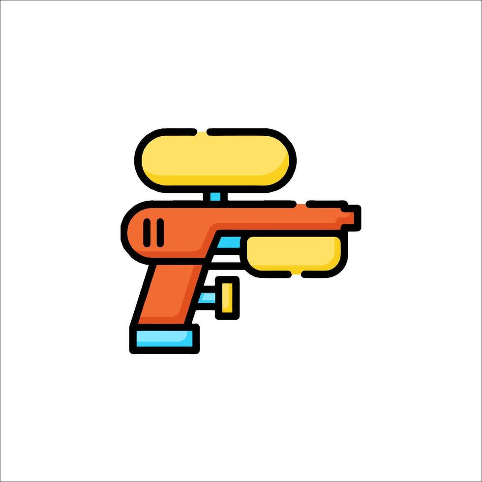 A paint gun icon on a white background vector