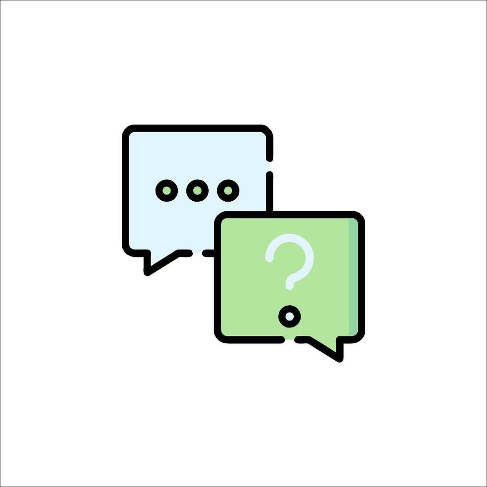 Question mark icon illustration vector