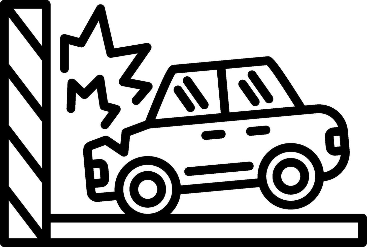 Road Line Icon vector