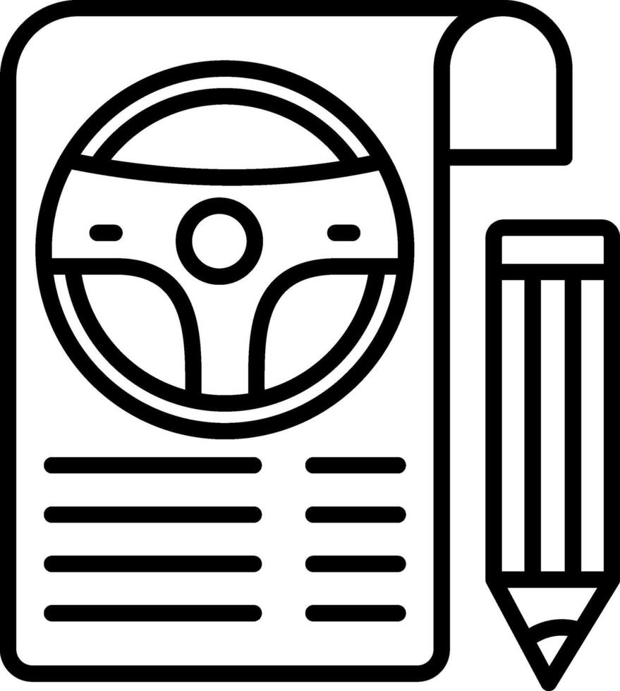 Fee Line Icon vector