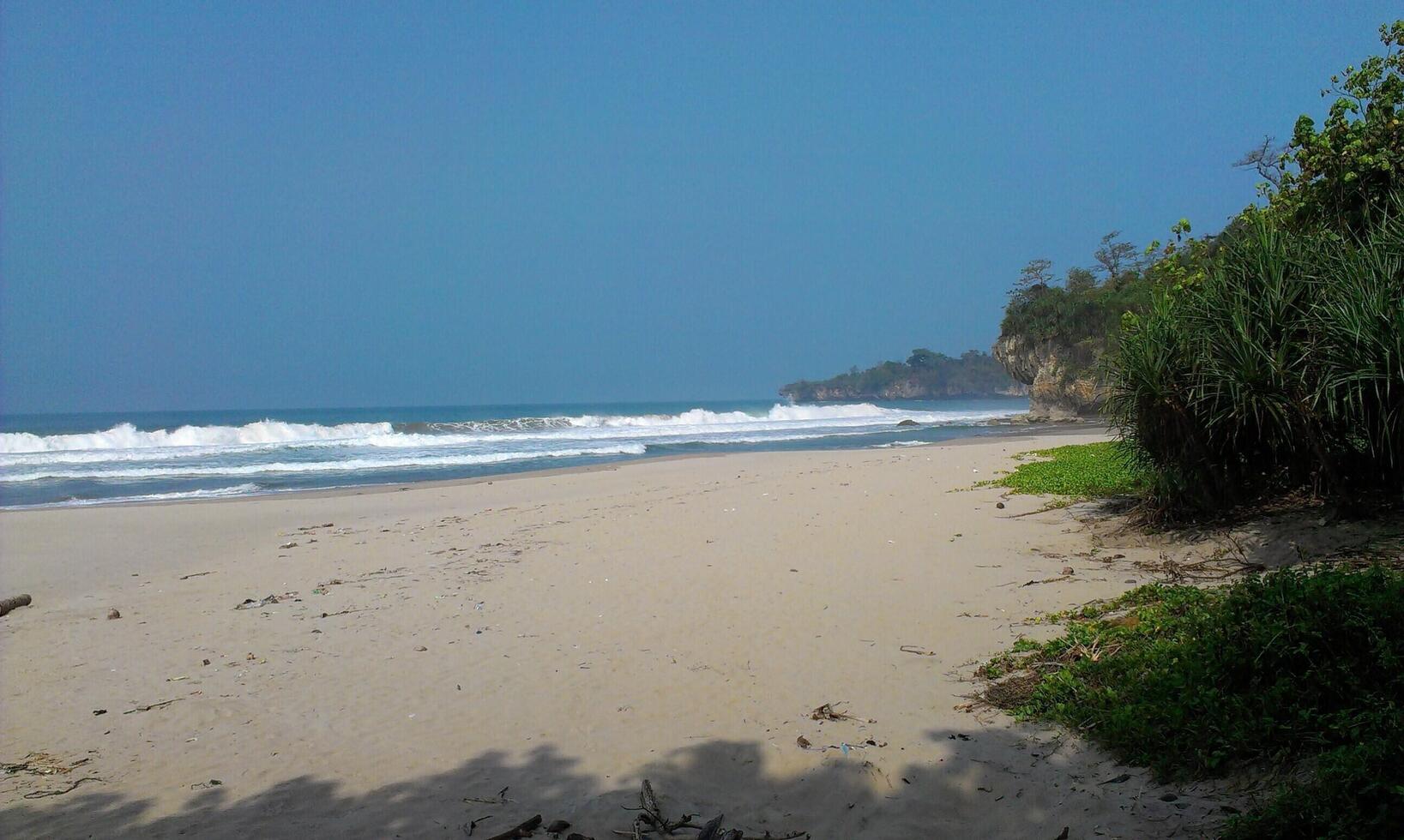 A view of the beach photo