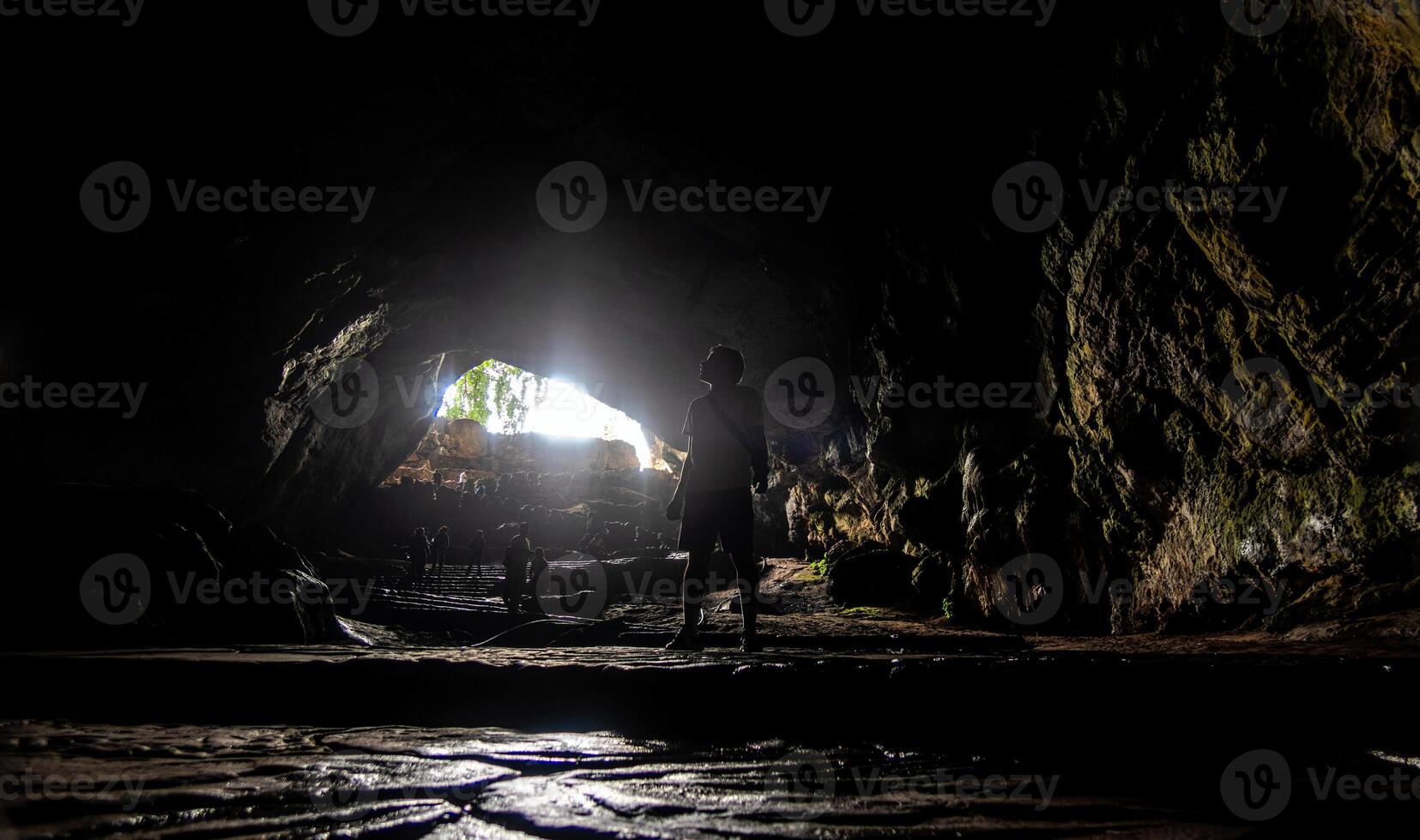 Exploring the Majestic Caves of Parque Nacional Grutas de Cacahuamilpa at Sunset photo