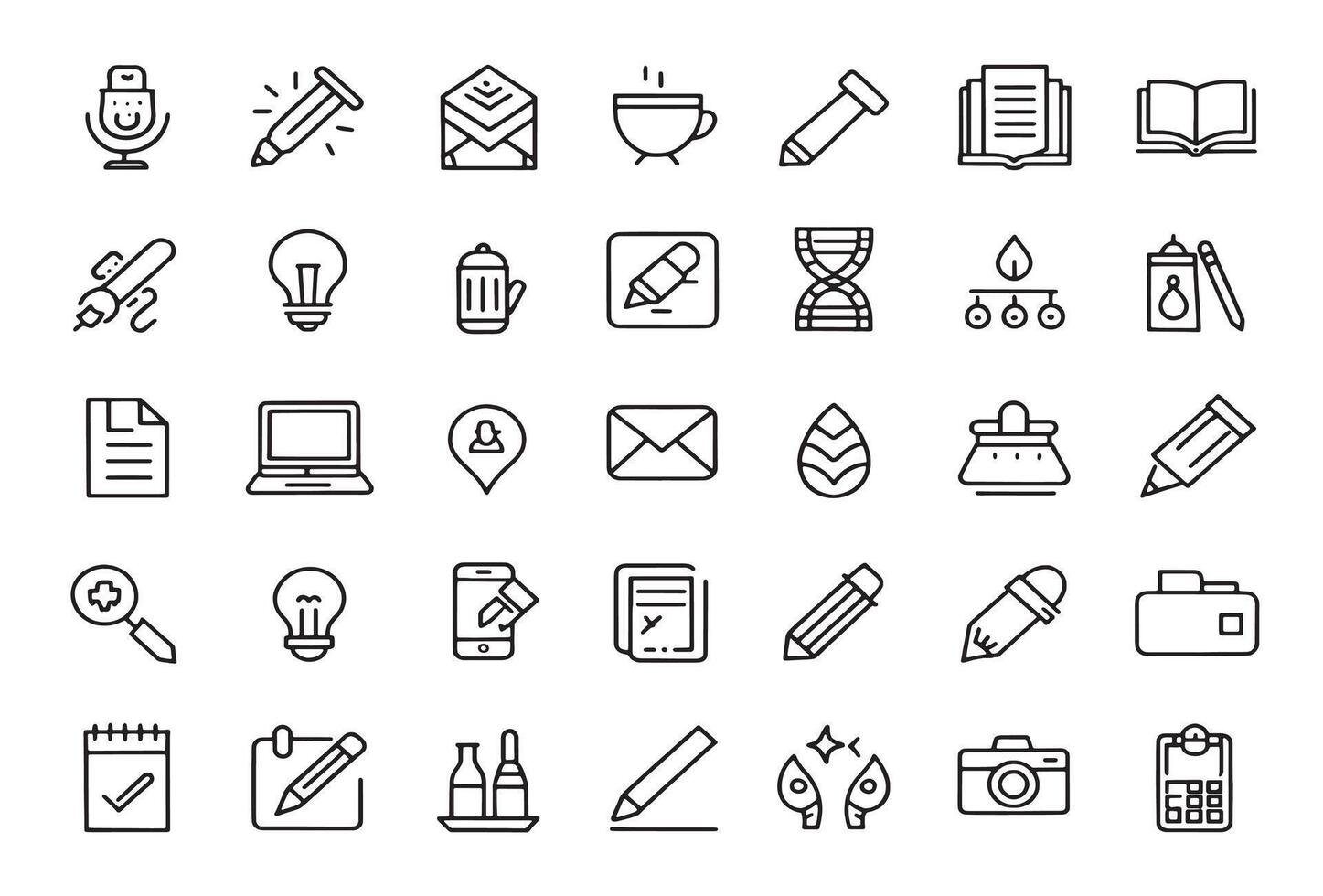 Writing Assistance Icon Enhancing Your Writing Journey vector