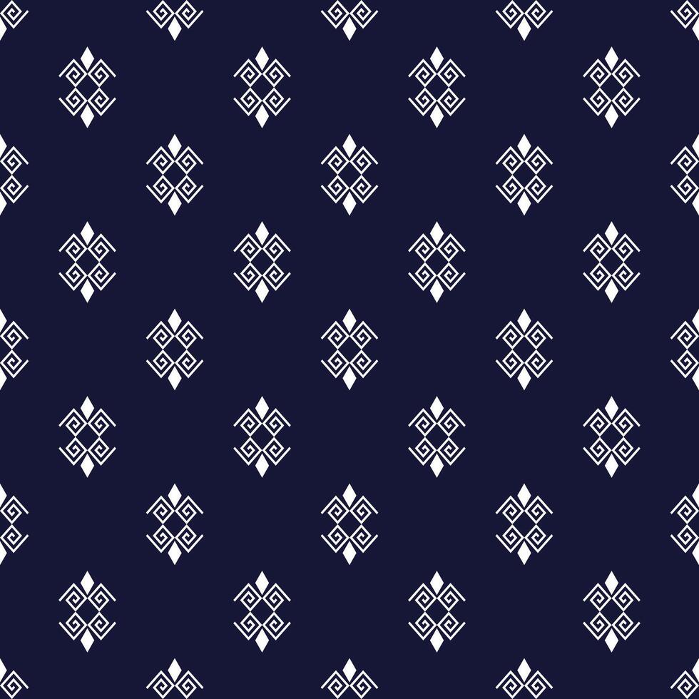 a blue and white pattern with a star on it vector