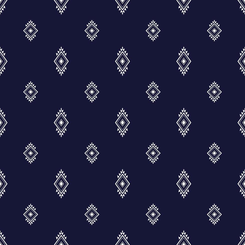Abstract a blue and white pattern with diamonds vector