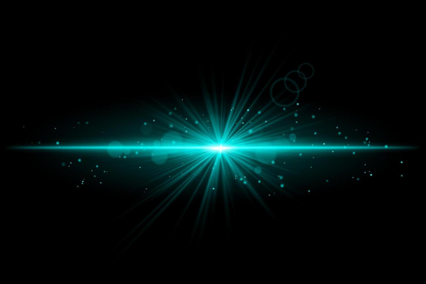 Blue starburst. Radiant light beam, glowing particles, bright star effect, warm illumination, abstract lighting design, futuristic energy, decorative modern visual vector