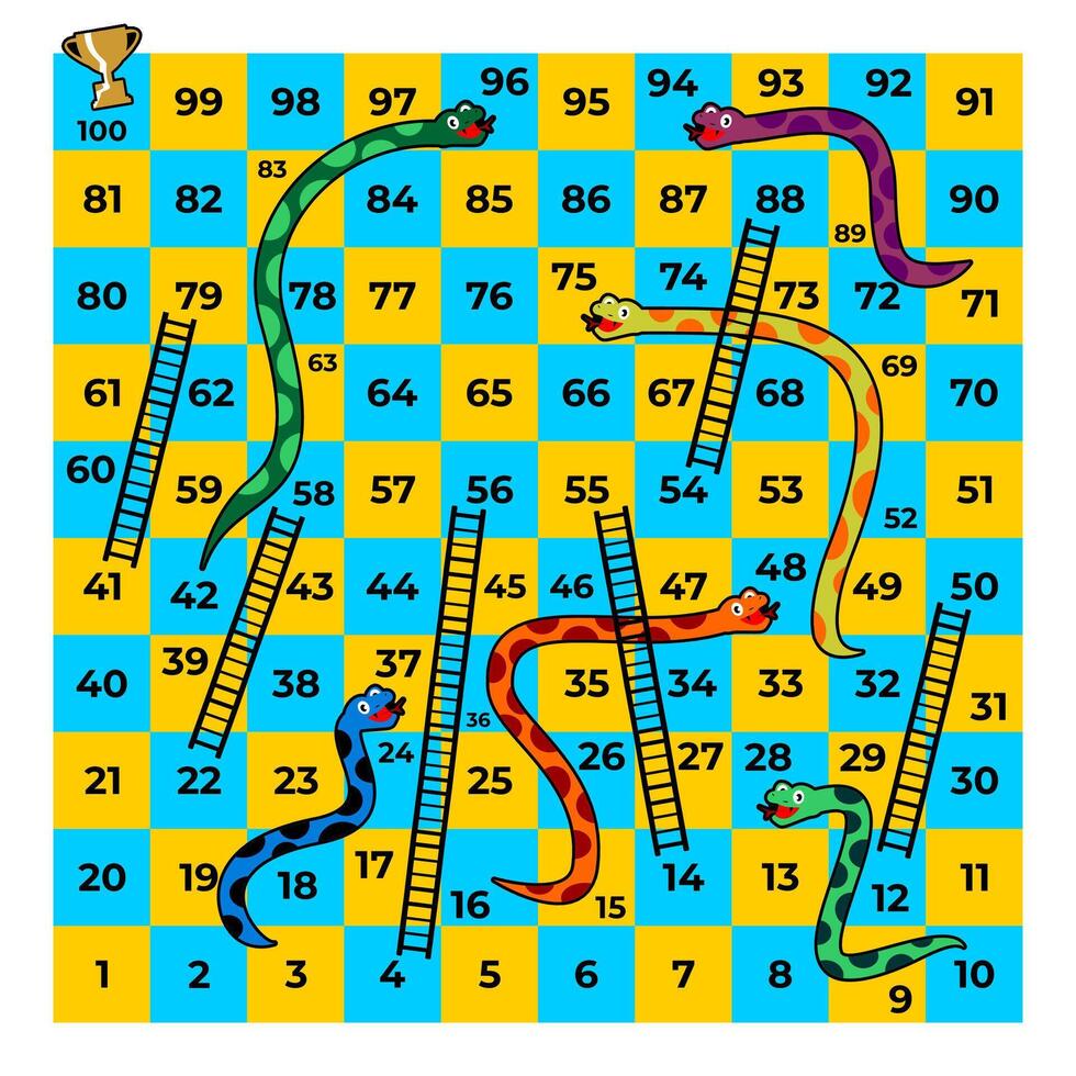 snakes and ladders board game boardgame vector
