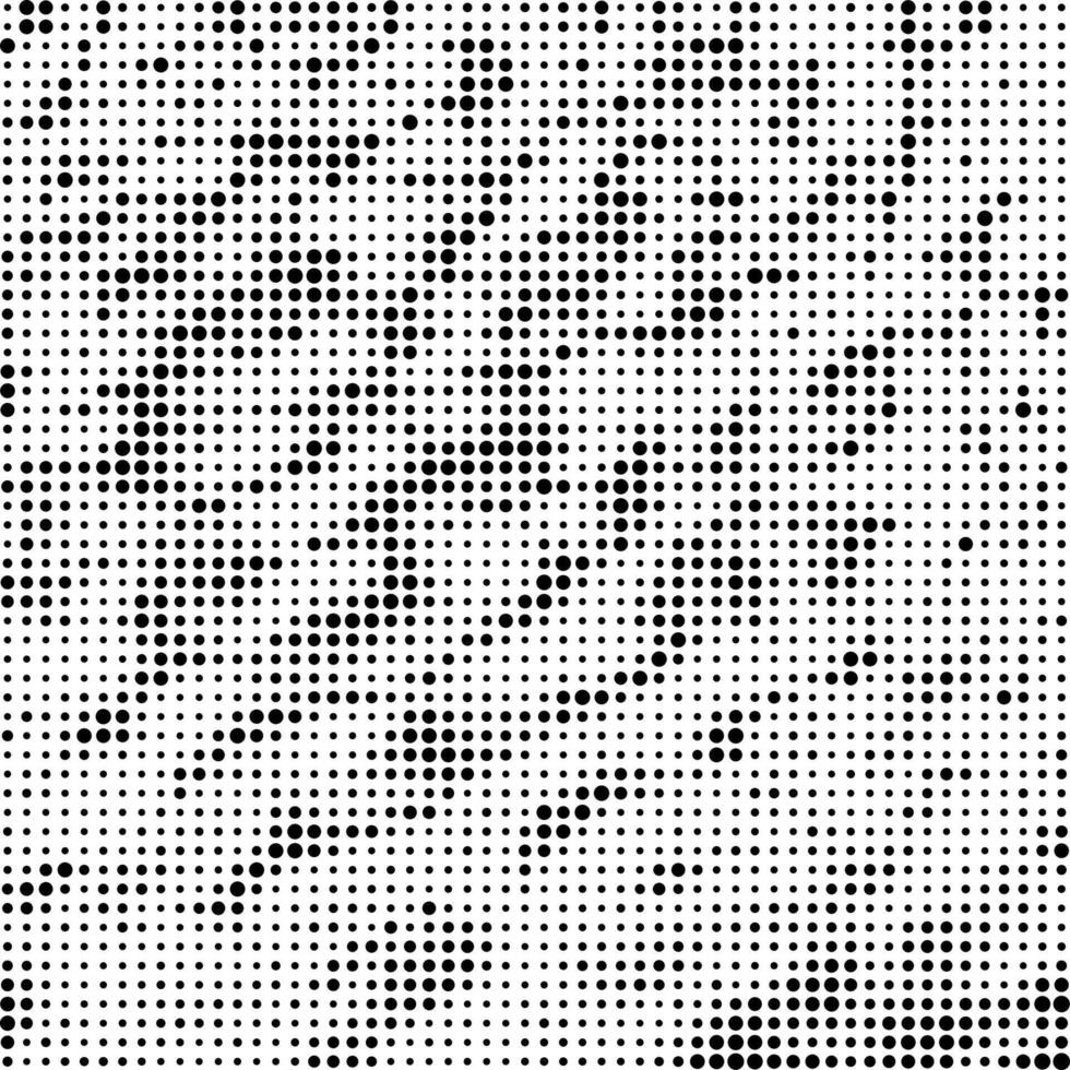 Dotted Texture on White Background. Halftone Pattern. Set of Dots.Overlay Grunge Template. Distress Linear Design. Fade Monochrome Points. Pop Art Backdrop. vector