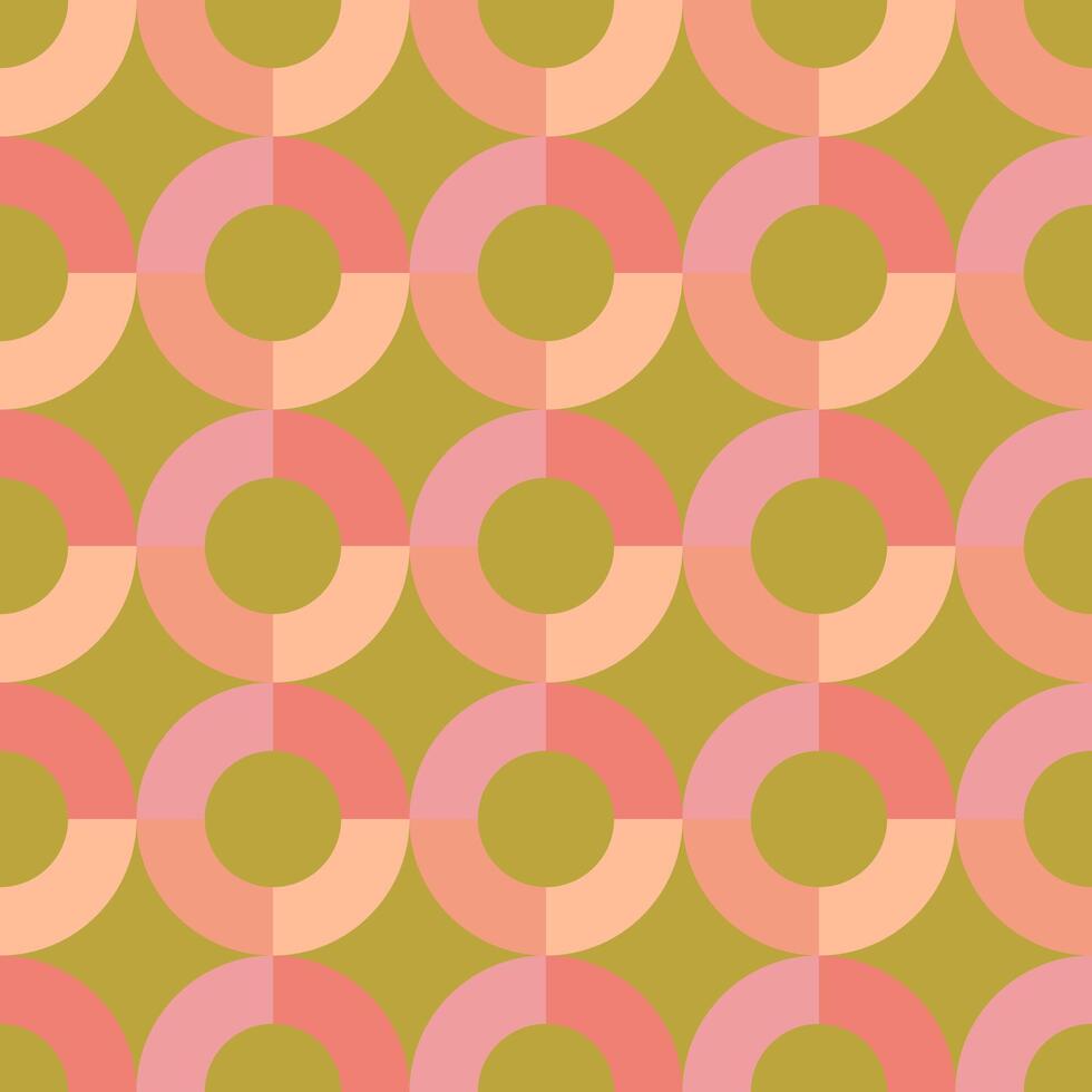 Seamless geometric patter with cirkles. Perfect pictures for fabric, textile, clothing, wrapping paper, wallpaper vector