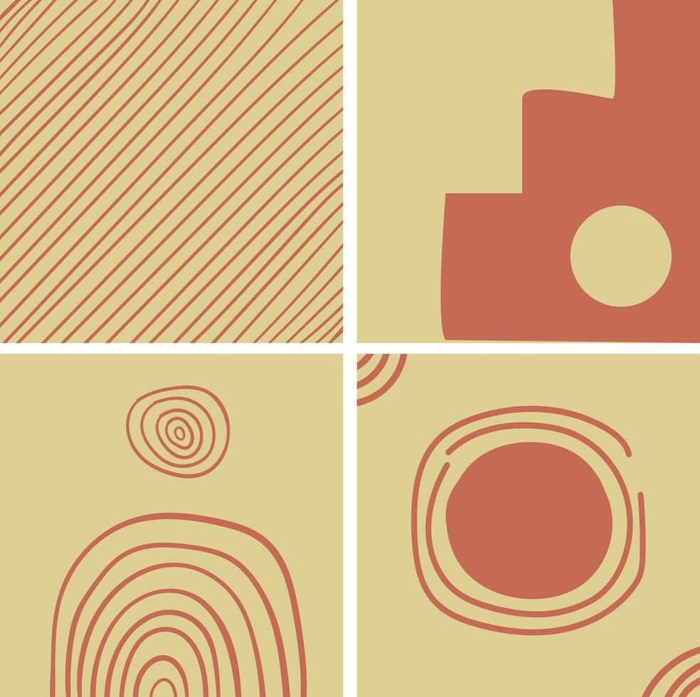 Aestethics background template vector