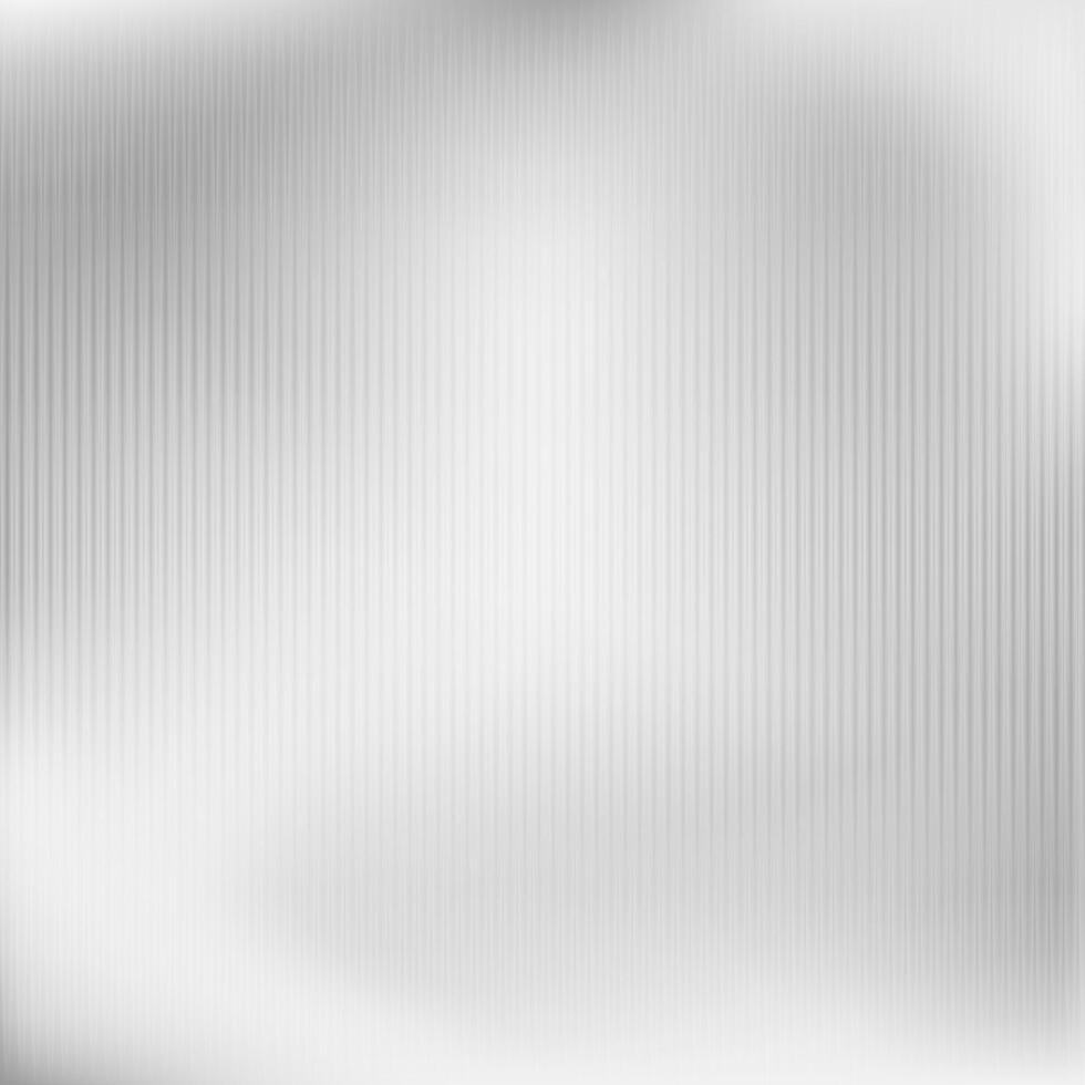 Square background with Glass Texture light gray effect. Blurred soft ribbed striped banner. Empty holidays backdrop. vector