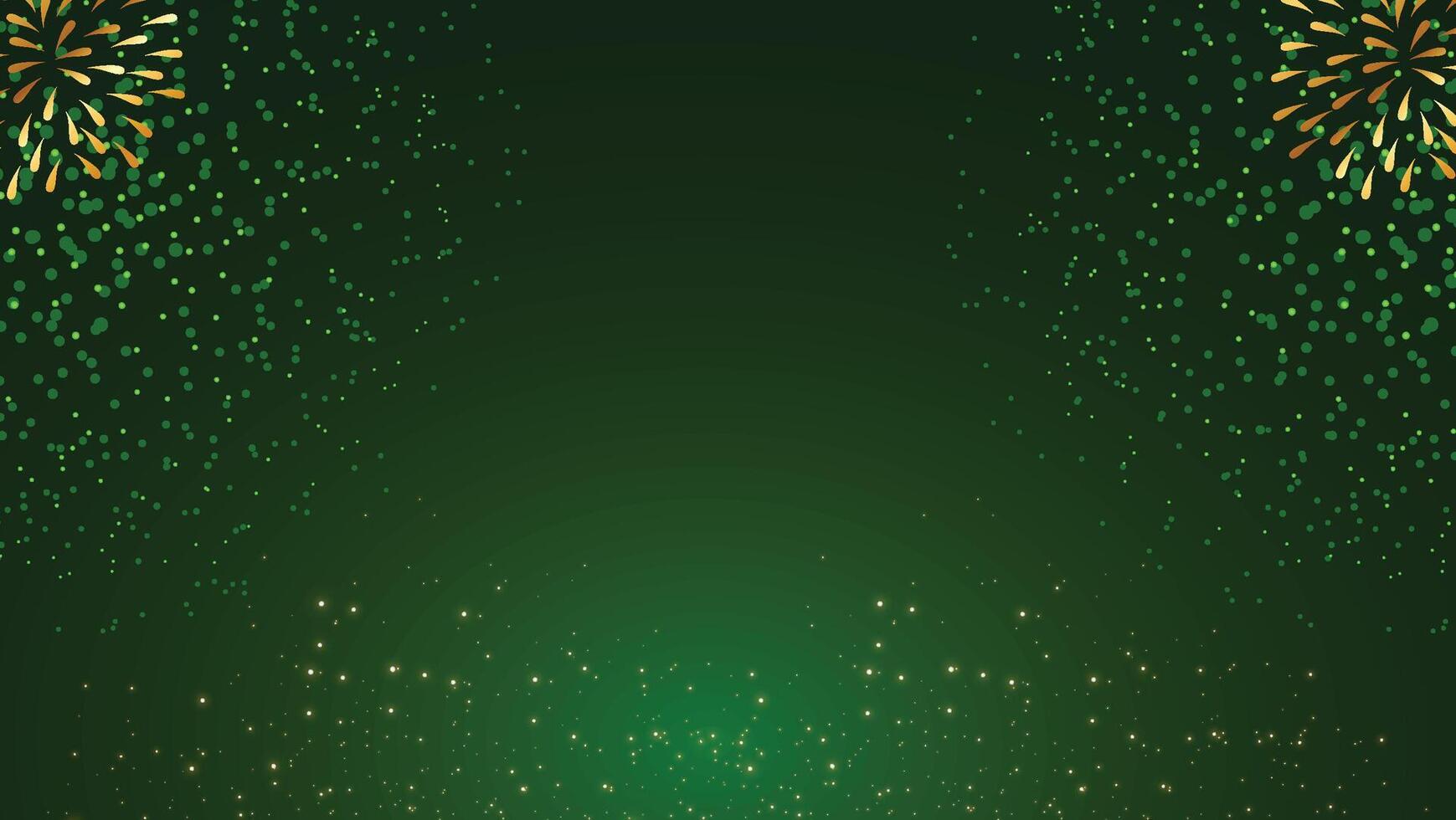 Happy New Year Fireworks background - Party and Celebration Background vector