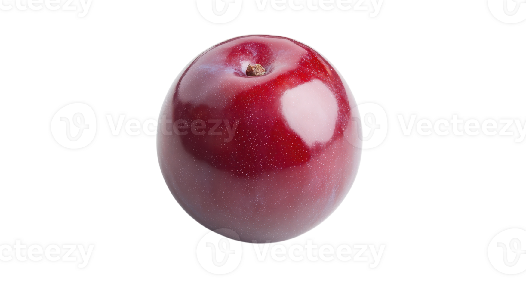 A red apple is shown on a black background png