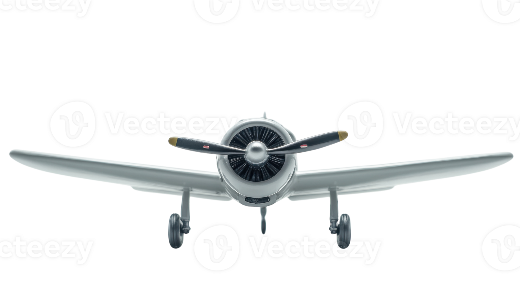 A small airplane on a black background png