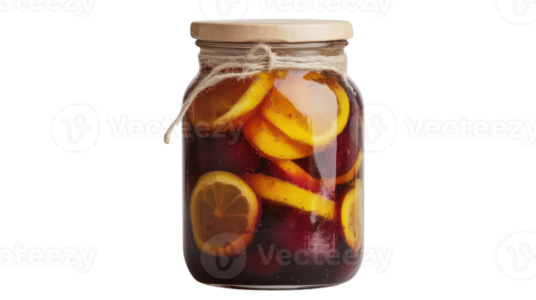 A Jar of Freshly Made Fruit Preserves Ready for Tasting and Ideal for Home Cooking and Gift Giving. png