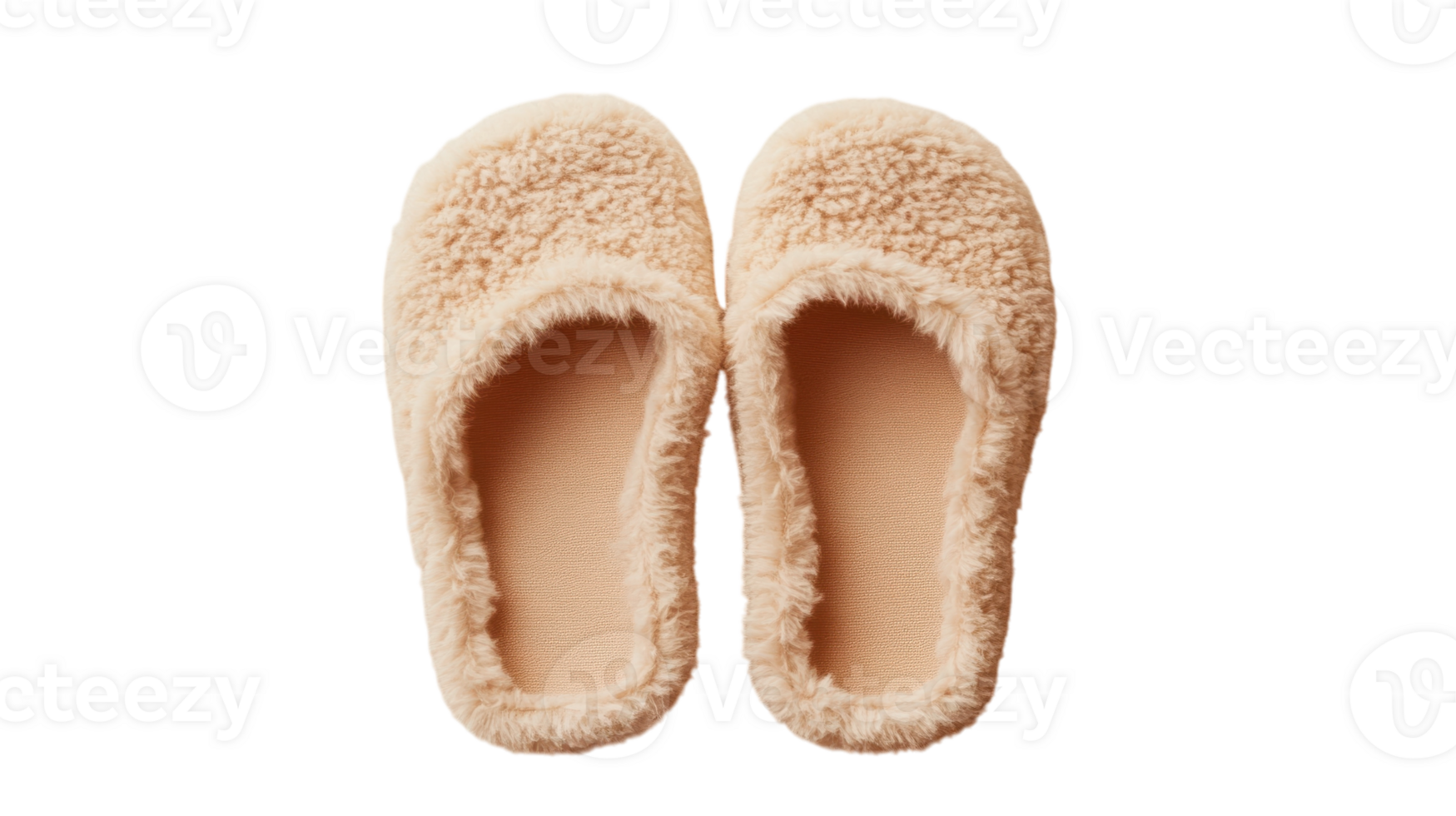 Cozy Pair of Fluffy Slippers Perfect for Home Comfort and Leisure Activities to Keep Feet Warm During Chilly Days. png