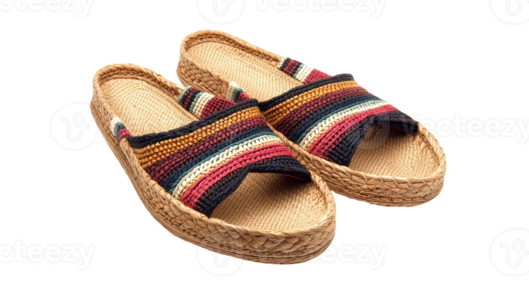 Stylish Espadrilles on White Background - Perfect Footwear for Summer Fashion and Casual Outfits. png