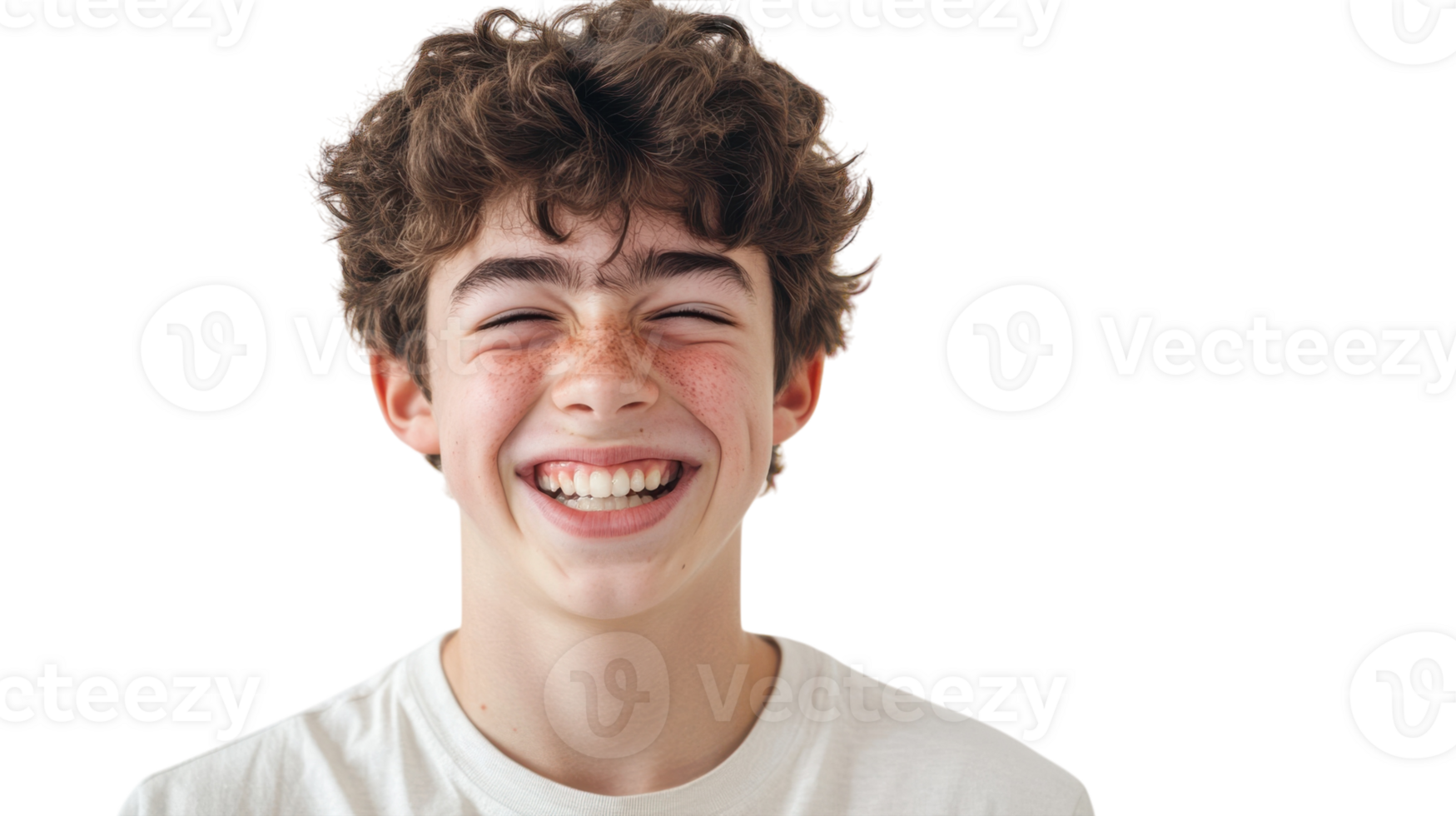 A Comedic Capture of a Teenage Boy Making a Silly Face, Perfect for Humorous Content and Youth-Centric Projects. png