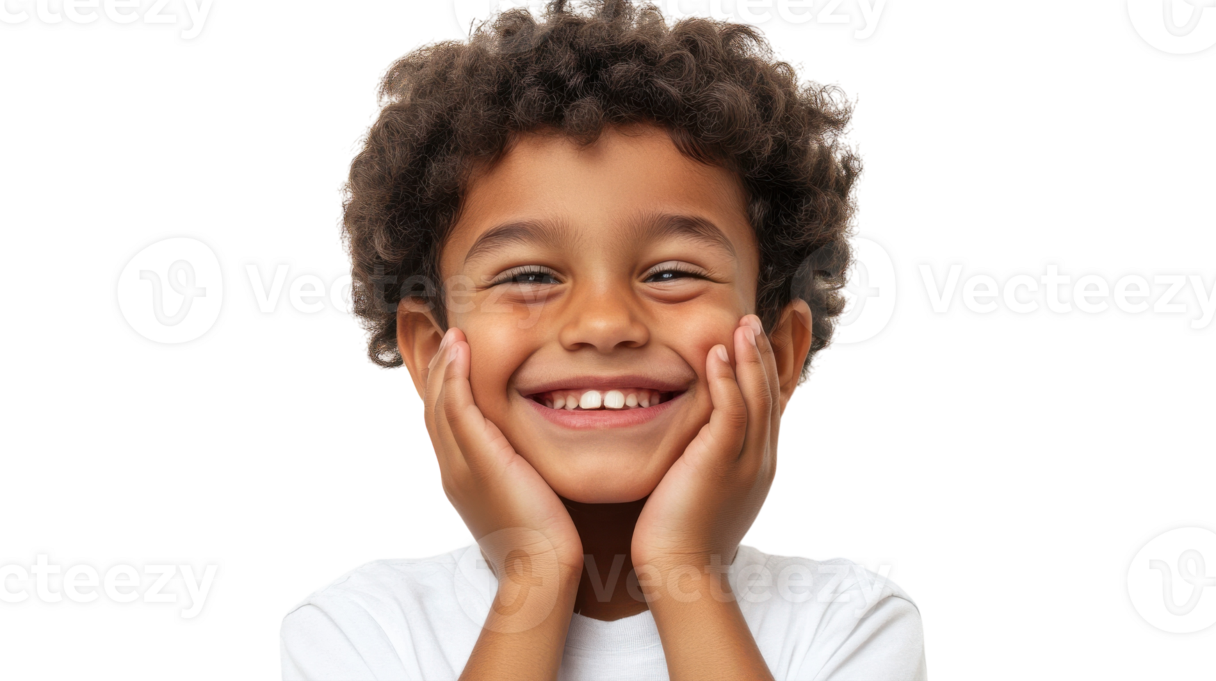 A Young Boy Making a Silly Face Perfect for Children's Events, Social Media Posts, and Family Scrapbooks Depicting Joy and Playfulness. png