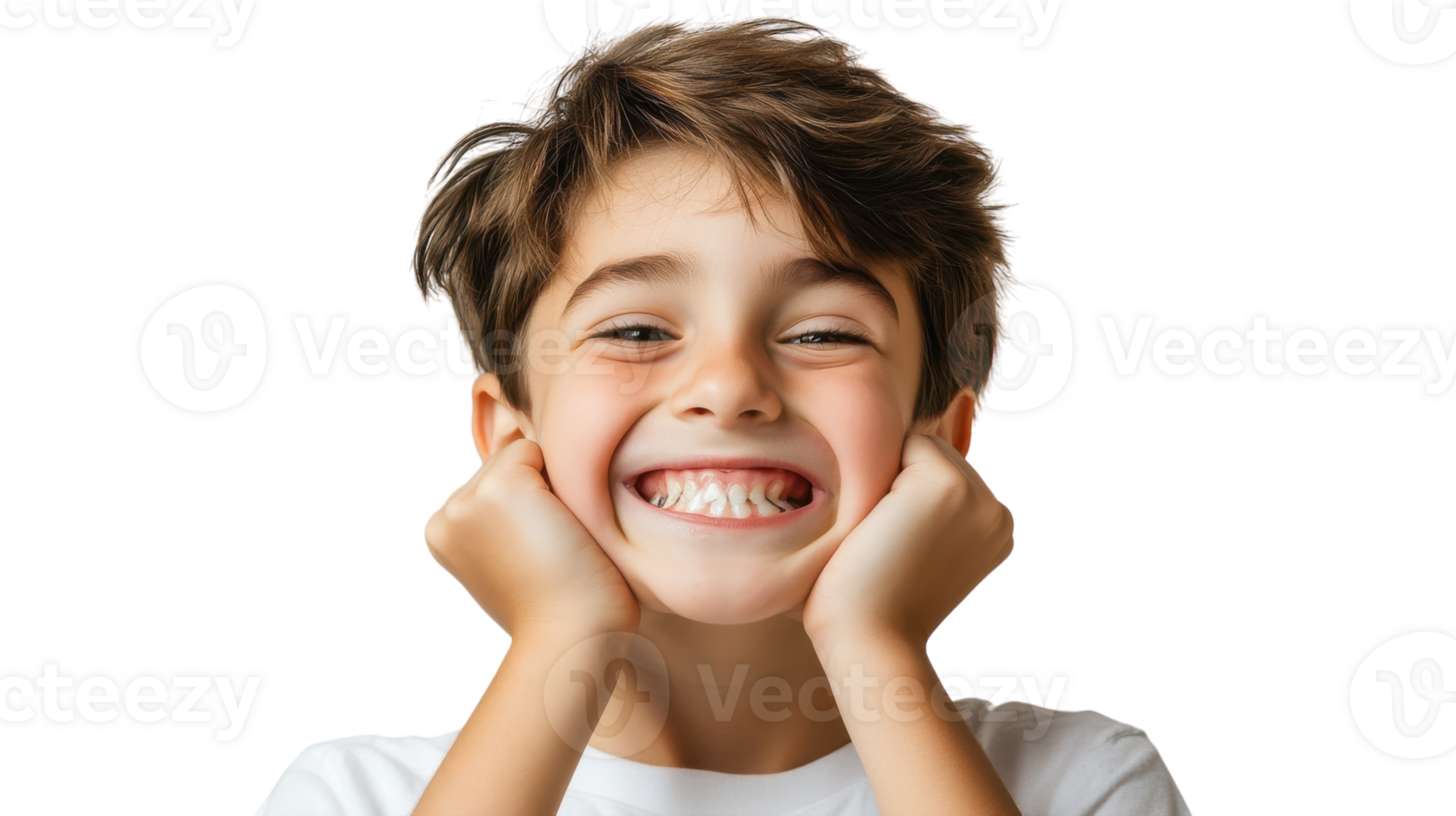 A Fun and Playful Image of a Young Boy Making a Silly Face That Captures Joy and Childhood Innocence Perfect for Family Blogs, Social Media, and Parenting Resources. png