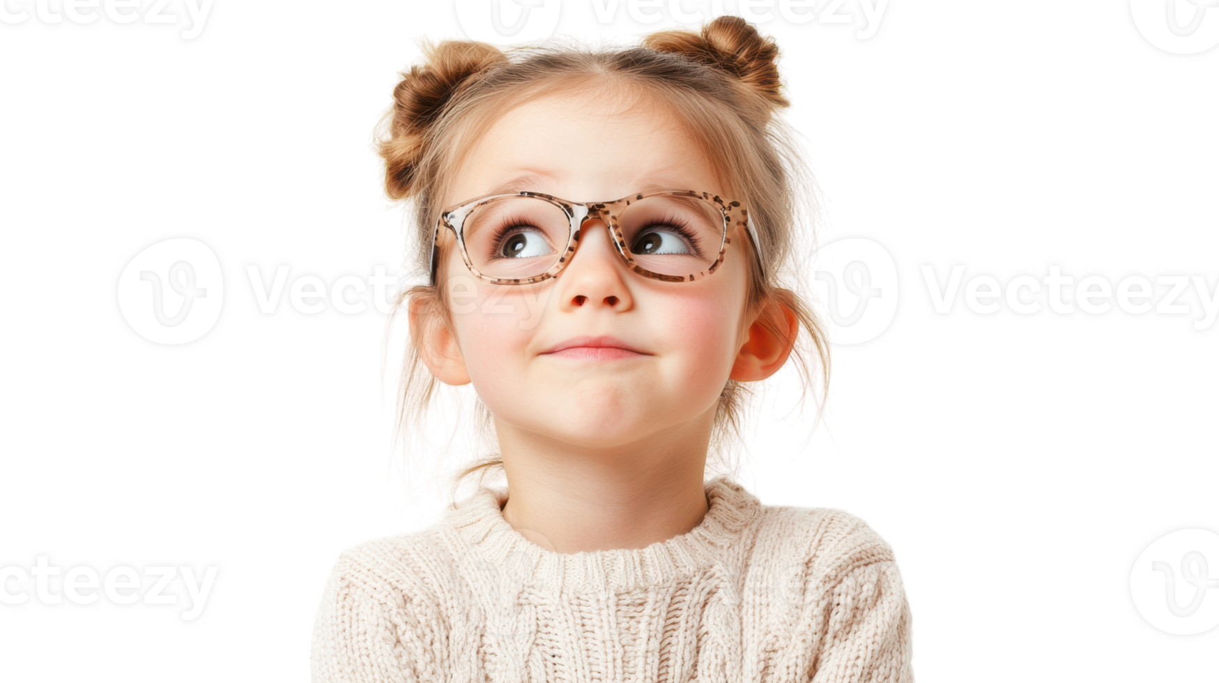 A Young Girl Concentrating While Working on a School Assignment, Showcasing Determination and Focus in Learning Environment. png