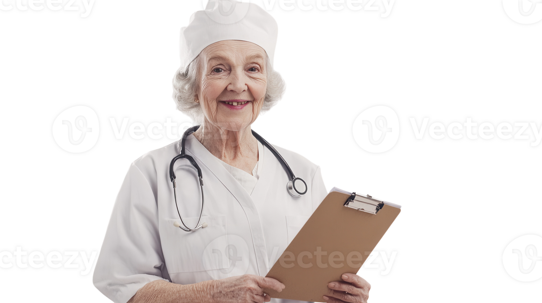 A Compassionate Female Nurse in Uniform Providing Care and Support to Patients in a Healthcare Setting. png