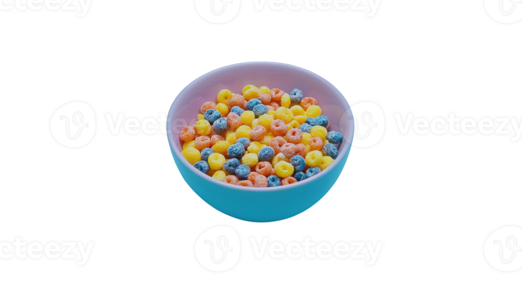 A delicious bowl of cereal with milk highlighting a wholesome breakfast option perfect for promoting healthy eating habits and lifestyle choices.. png