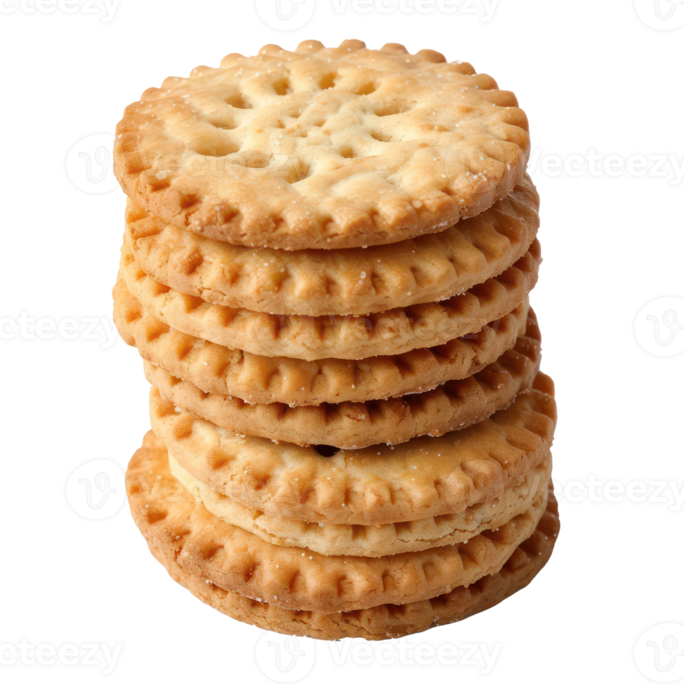 a stack of biscuits on a transparency background png