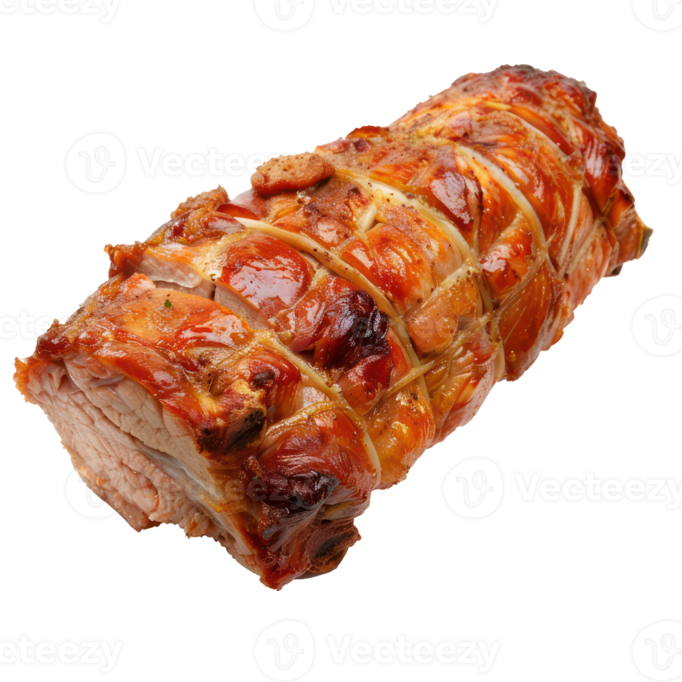 pork roast on a roll on a transparent background png