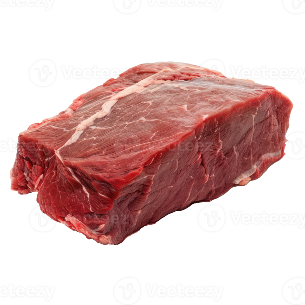 raw beef steak on a transparent background png